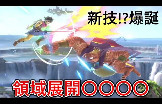 【新技爆誕】最強の境地『領域展開』に辿り着き戦闘力爆上げしました【スマブラSP】