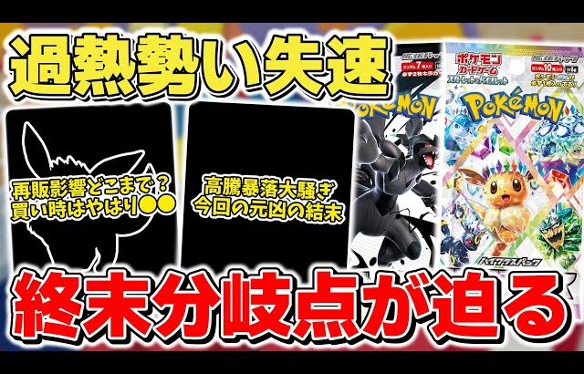 【ポケカ】 高騰過熱勢い失速へ  高騰暴落と大騒ぎのプロモも終末が迫っている模様 テラスタルフェスex再販影響は？ やはり買い時は●● 【ポケモンカード/インフェルノX】