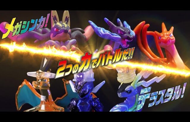 【ポケモン】メガシンカ！テラスタル！勝つのはどっちだ！？メガテラチームバトル！！【モンコレ　激闘！メガテラスタジアム】