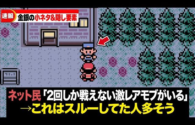 ポケモン金銀を何周もした人だけが知ってる要素15選