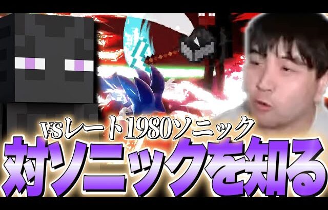 スティーブ目線の対ソニックを知る為、ソニック使いを招集するKEN選手【スマブラSP】