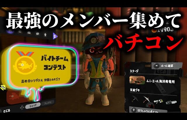 【猛者参加型】最強のリスナーを集めてバチコンに挑んだらハイスコアがどこまで伸びるのか検証します　【Splatoon3】