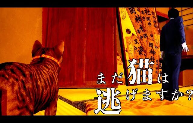 猫になって古民家で起きた悲劇の事件の真相を探るホラーゲーム【まだ猫は逃げますか？】