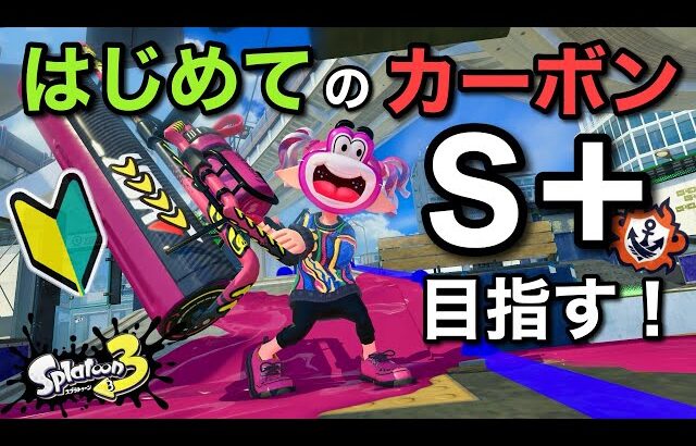 カーボンローラーはじめました。【スプラトゥーン3】