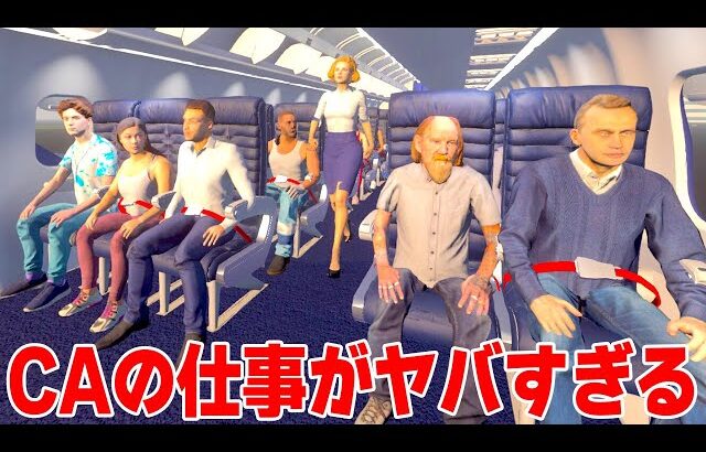 ブラックすぎる航空会社でワンオペ客室乗務員として働かされるゲーム【Cabin Crew Life Simulator】