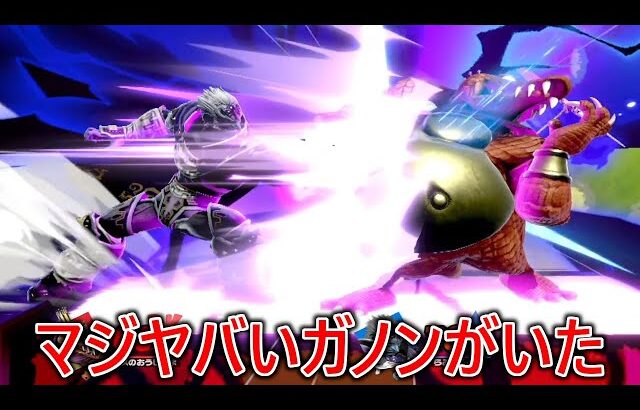 機動力と破壊がエグすぎて毎試合時短してくるチー牛猛者ガノンに精神まで破壊され本当にイラつきました