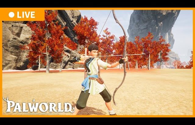 【パルワールド】ハード＋ランダムスポーンの世界で全塔ボス攻略を目指す 2日目【味方パルの攻撃禁止】