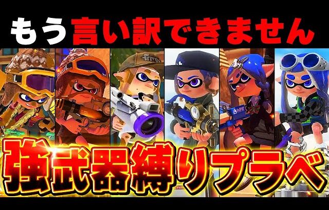 【決戦】リオラ軍団環境武器だけで本気のプラベしてみた結果ｗｗｗ【Splatoon3 スプラトゥーン3】【初心者】