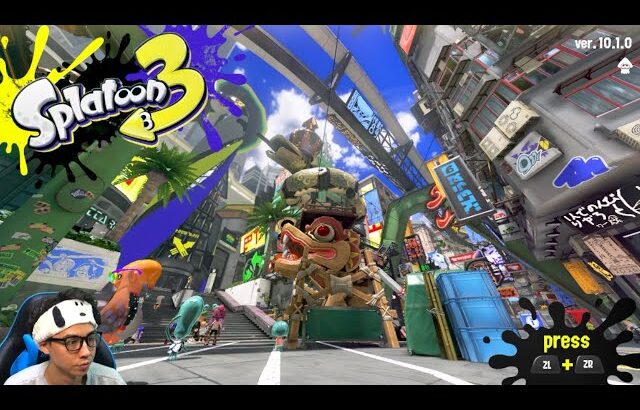 スプラローラーでXPを爆上げするXマッチ【スプラトゥーン3】
