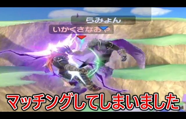 俺の一番煎じの上位互換のガノンにマッチングしてしまい見た事ないコンボで葬られ完全に格付けされました