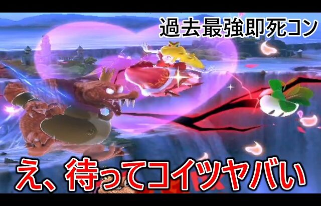 ピーチの固定観念を覆す過去1意味不な即死コンボでどこからでも葬ってくる謎のピーチが異次元すぎた