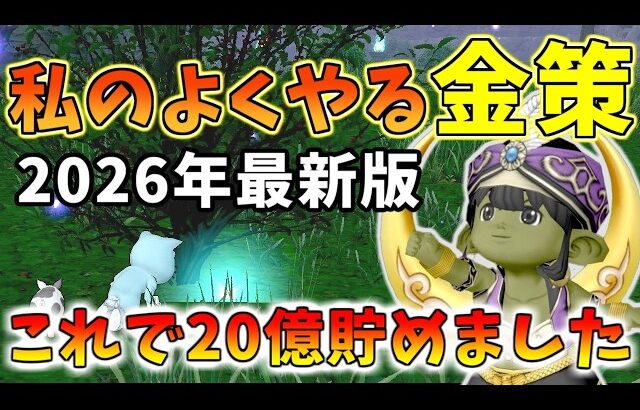 【ドラクエ10】ドラクエ廃人がガチでやってる金策まとめ　これで20億G貯めましたｗ【2026年最新版】