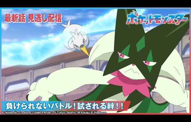 【公式】アニメ「ポケットモンスター」第126話 「負けられないバトル！試される絆！！」-期間限定配信-