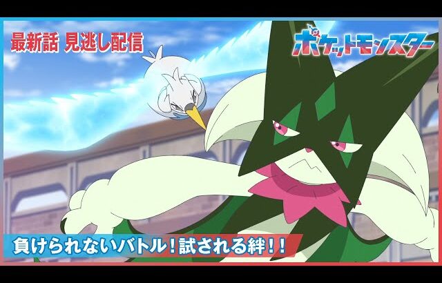 【公式】アニメ「ポケットモンスター」第126話「負けられないバトル！試される絆！！」（見逃し配信）