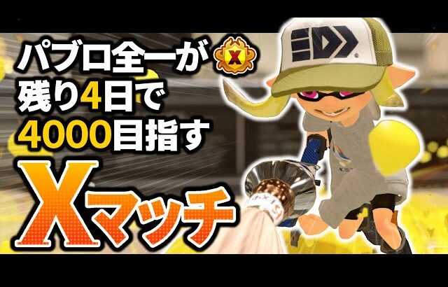 【パブロ4050】深夜帯久しぶりー【スプラトゥーン3】