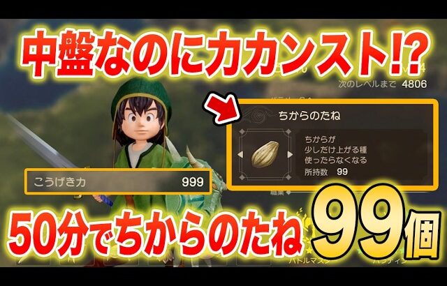 【バランス壊れます】中盤で超簡単に種集めする方法を見つけてしまいました【ドラクエ7リイマジンド】