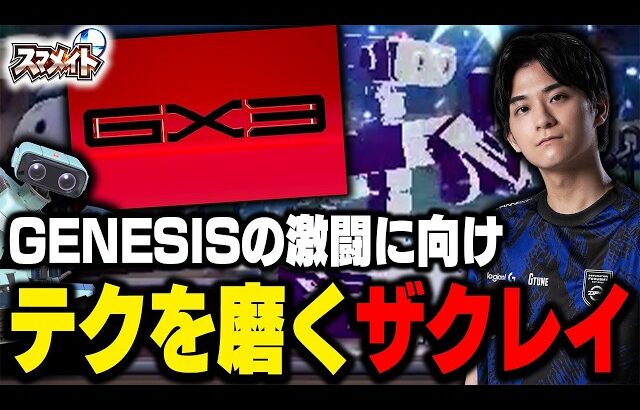 【スマメイト】GENESISに向けあるテクニックの精度を研ぎ澄ませるザクレイ【スマブラSP】