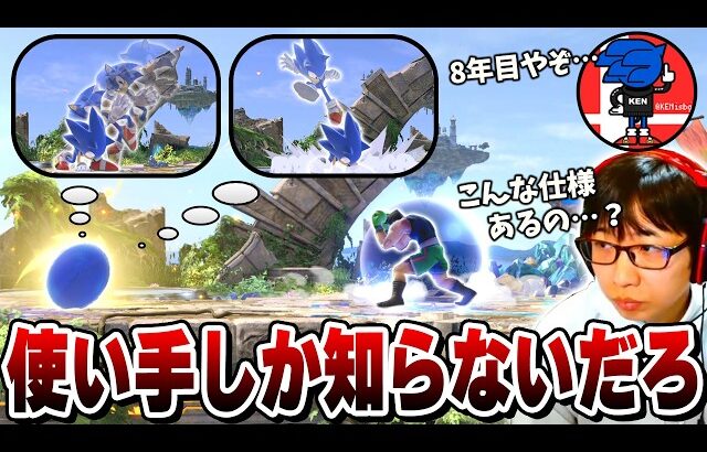 使わないと分からないスピンキャンセルの仕様に困惑するまさしと若干引いてしまうKEN先生【スマブラSP】
