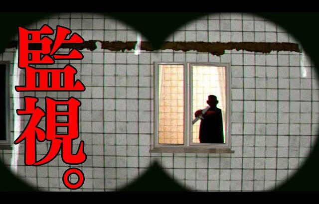 隣のマンションを監視してたらヤバい物を見てしまうホラーゲーム